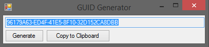 The GUID Generator Interface
