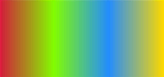 Four interpolated colors
