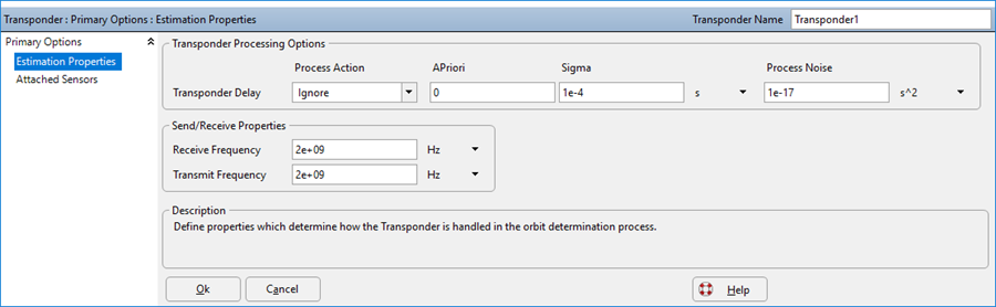 Transponder OD Object Editor 